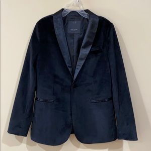 Zara velour suit jacket. Brand new. Boys size 10